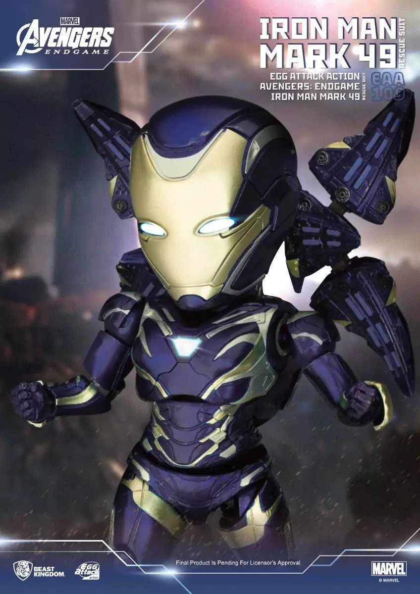 Avengers:Endgame Iron Man Mark 49 Rescue Suit EAA-109 - Imagen 4
