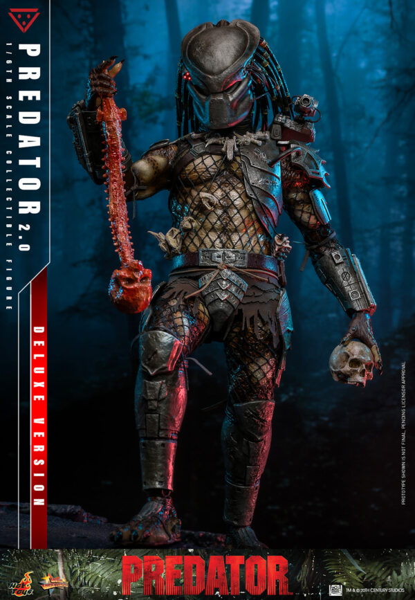 Predator (2.0) Deluxe Sixth Scale Figure by Hot Toys - Imagen 17