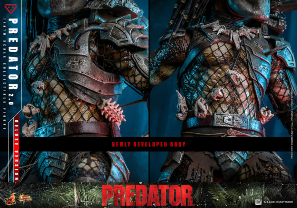Predator (2.0) Deluxe Sixth Scale Figure by Hot Toys - Imagen 9