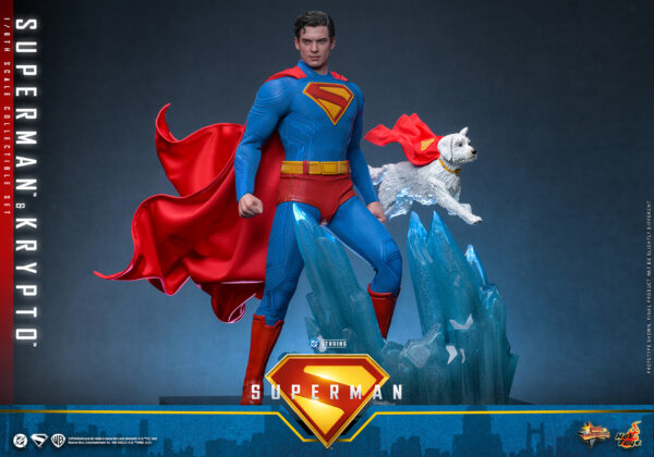 Superman™ & Krypto™ Sixth Scale Figure Set by Hot Toys - Imagen 3