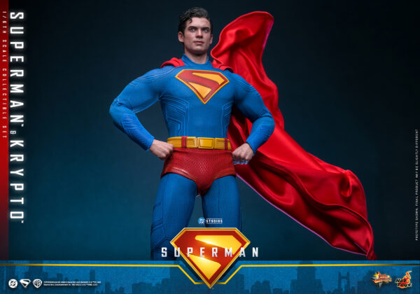 Superman™ & Krypto™ Sixth Scale Figure Set by Hot Toys - Imagen 11