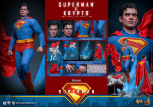 Superman™ & Krypto™ Sixth Scale Figure Set by Hot Toys