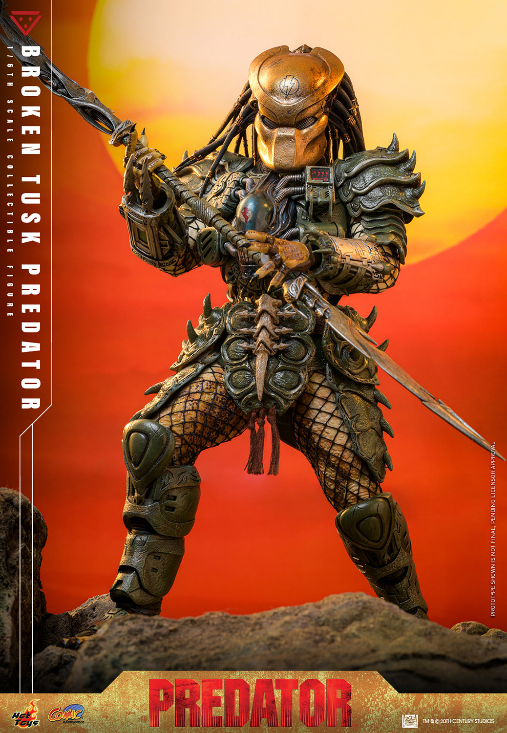 Broken Tusk Predator Hot Toys 1:6 - Imagen 4