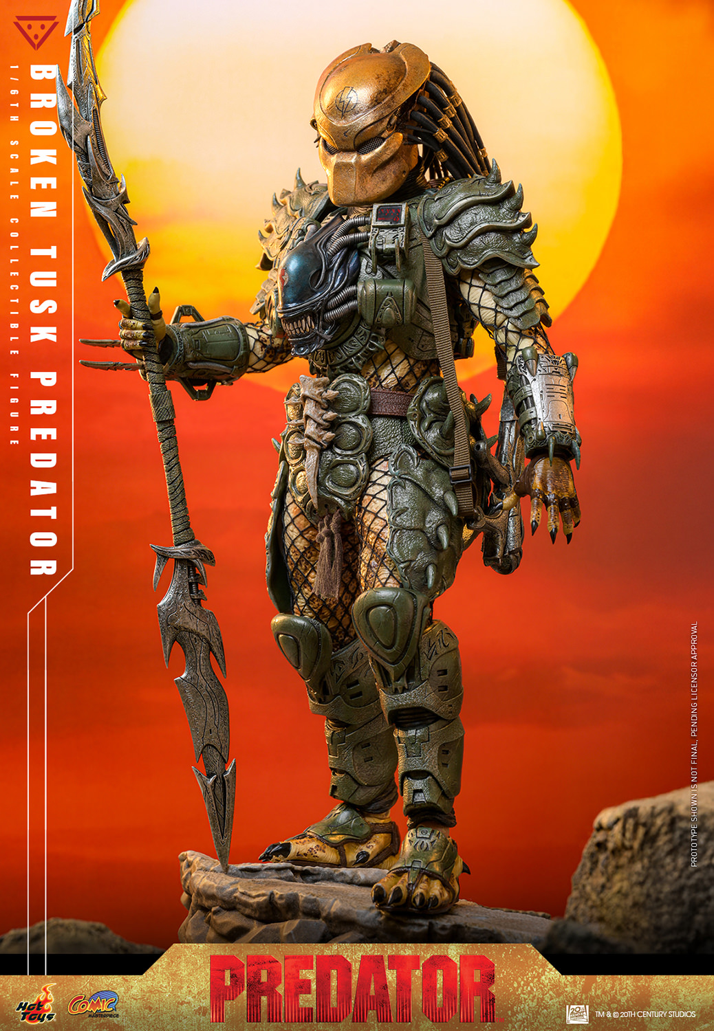 Broken Tusk Predator Hot Toys 1:6 - Imagen 3