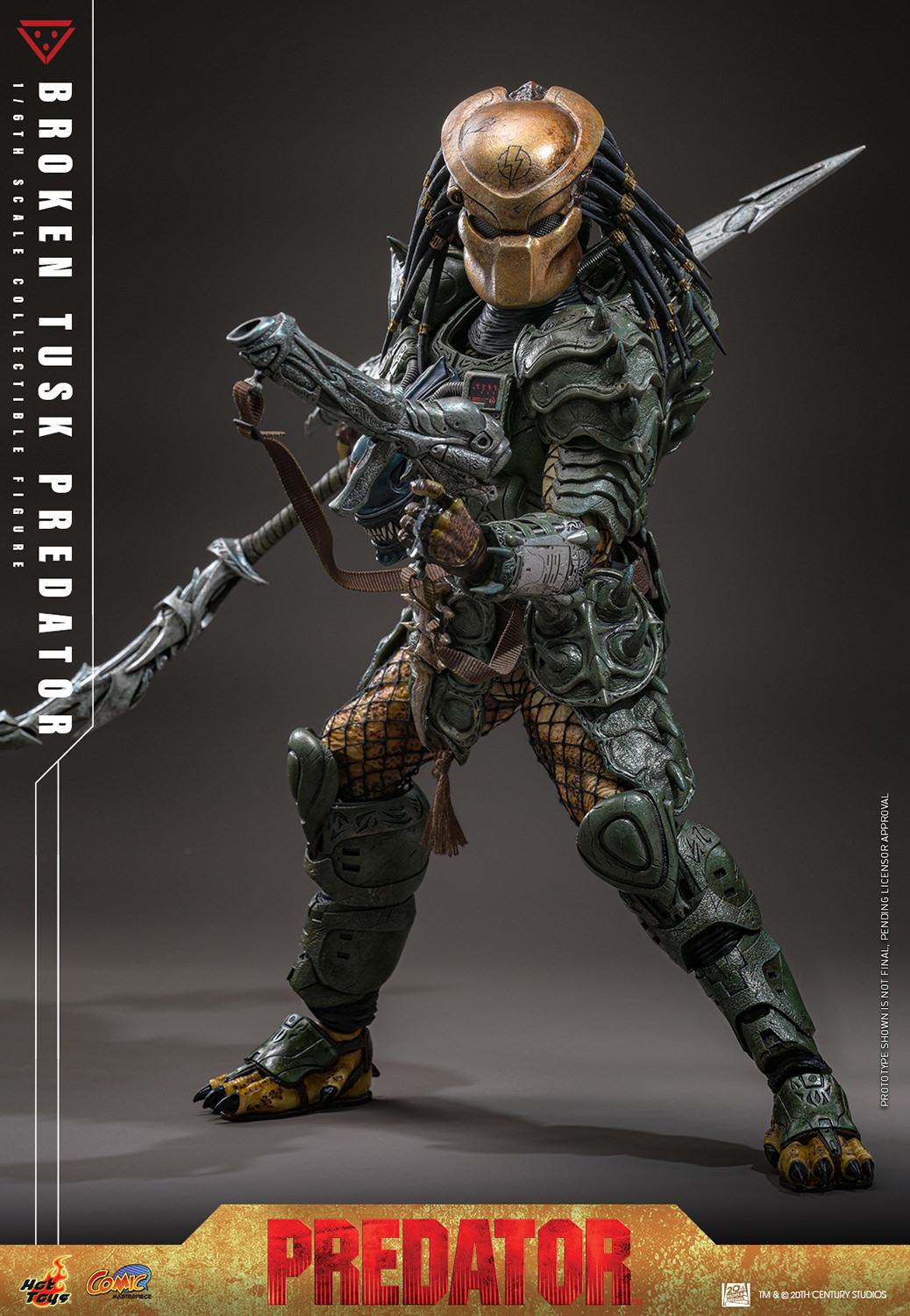 Broken Tusk Predator Hot Toys 1:6 - Imagen 9