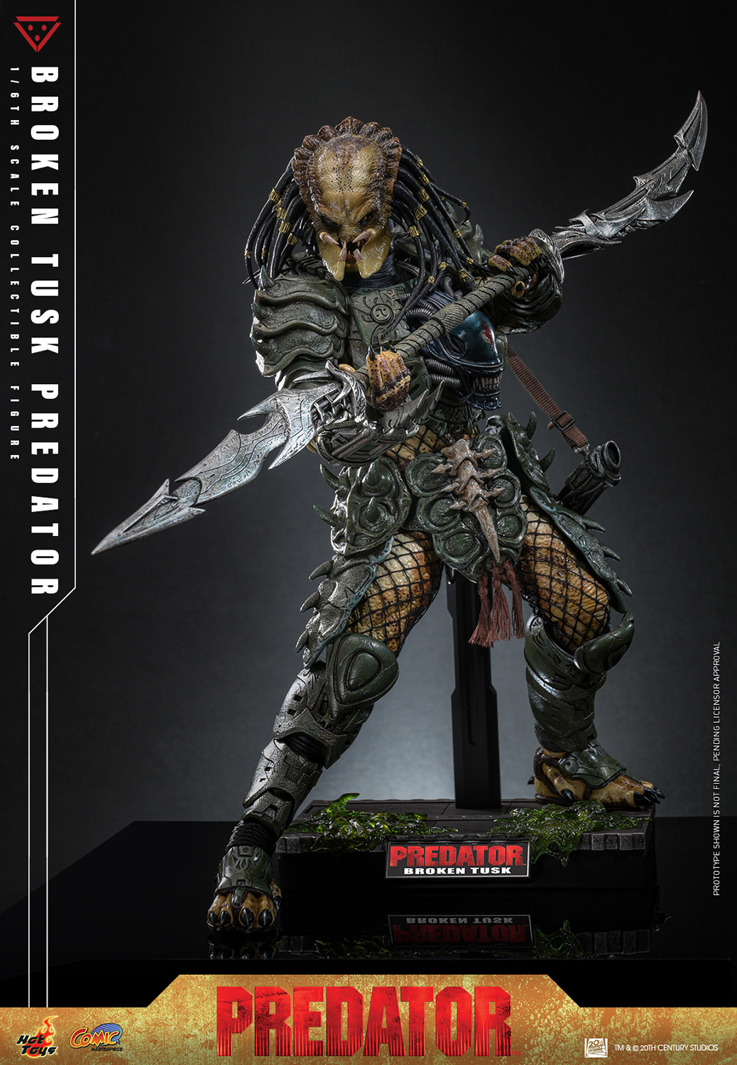 Broken Tusk Predator Hot Toys 1:6 - Imagen 7