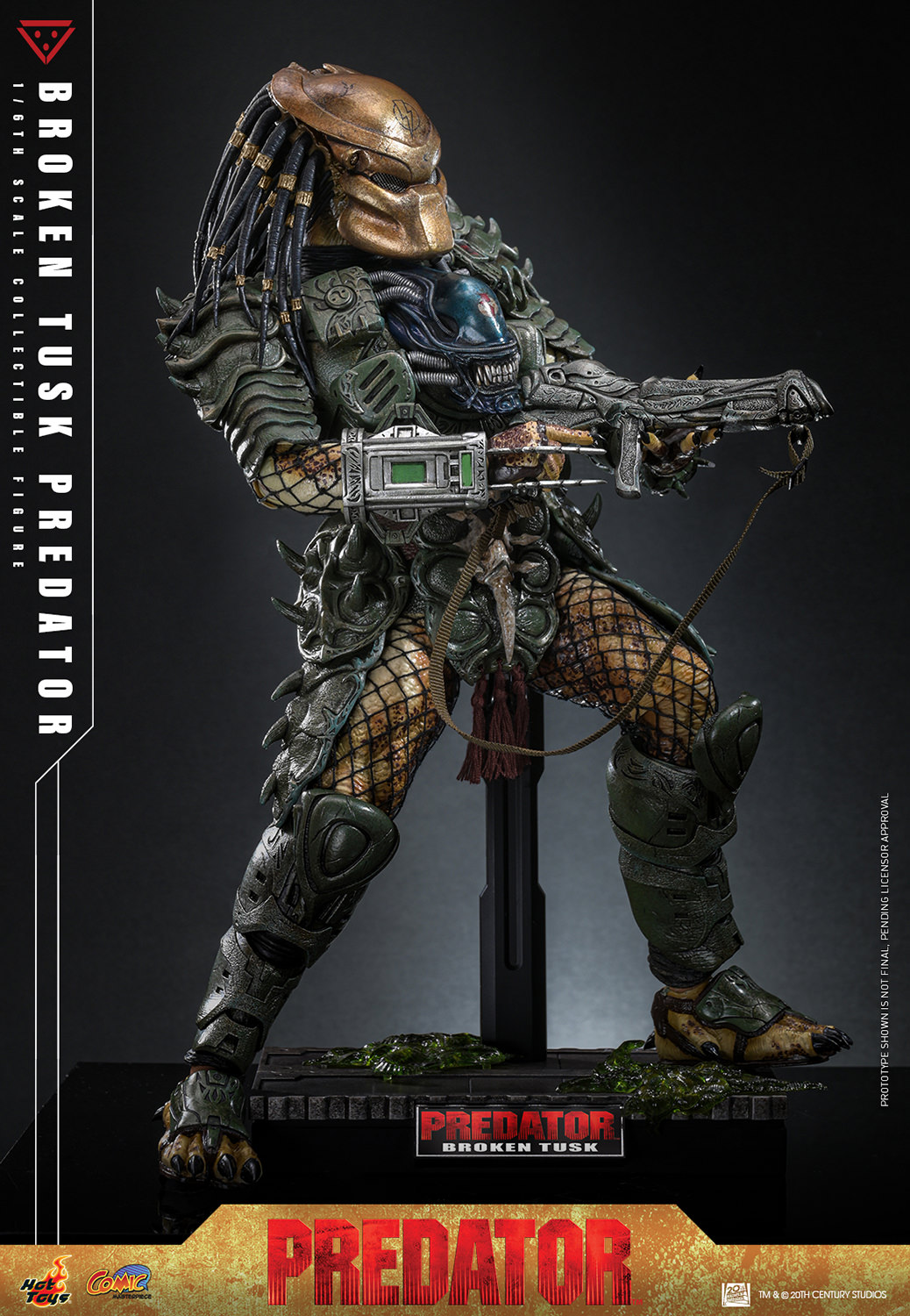 Broken Tusk Predator Hot Toys 1:6 - Imagen 10