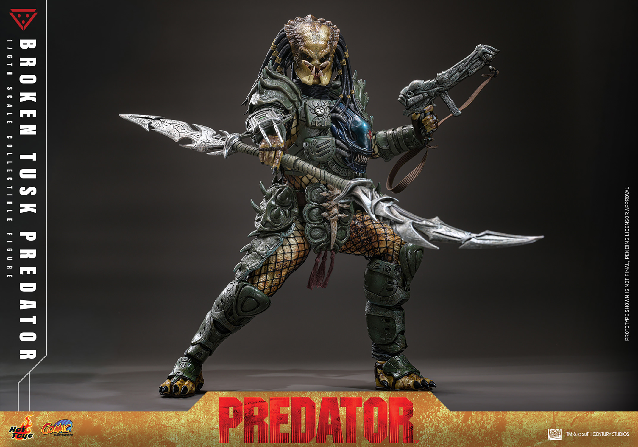 Broken Tusk Predator Hot Toys 1:6 - Imagen 11