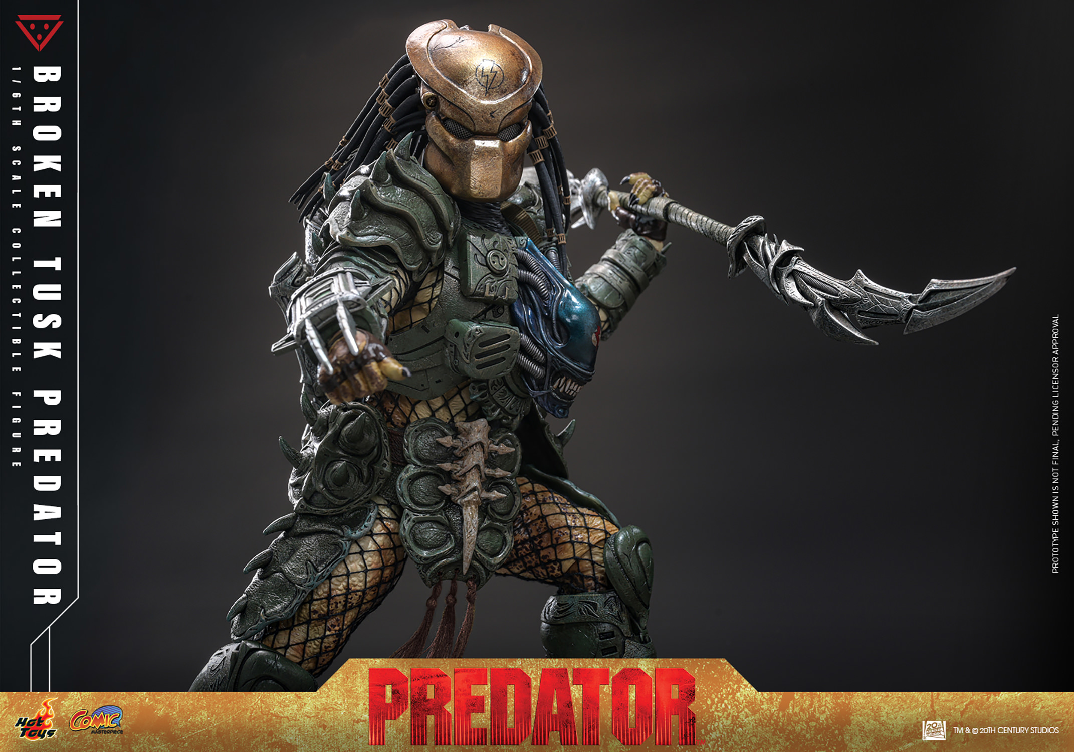 Broken Tusk Predator Hot Toys 1:6 - Imagen 12