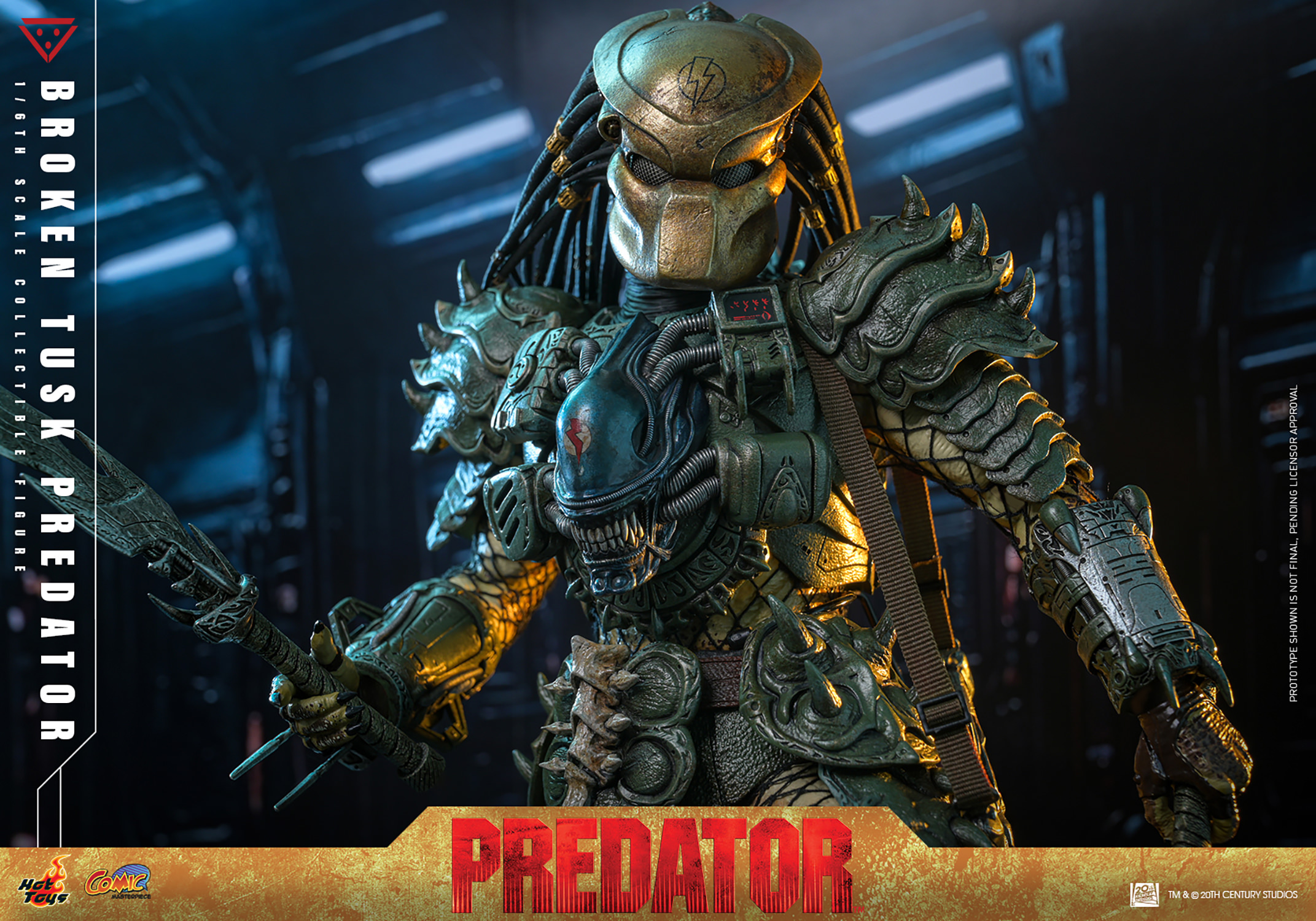 Broken Tusk Predator Hot Toys 1:6 - Imagen 17