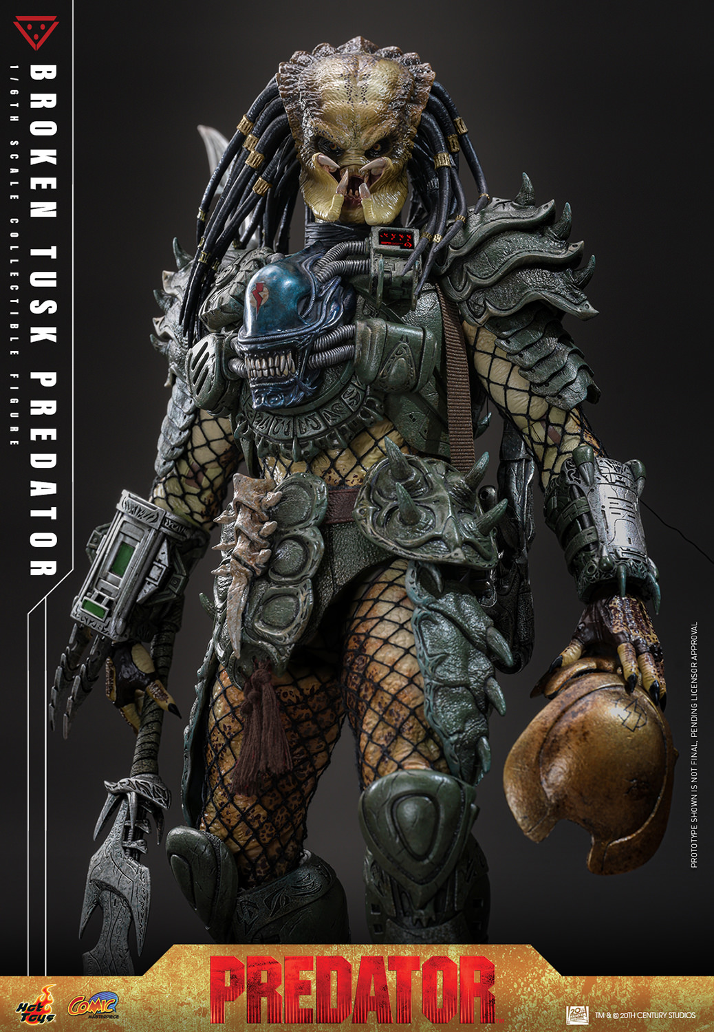 Broken Tusk Predator Hot Toys 1:6 - Imagen 13