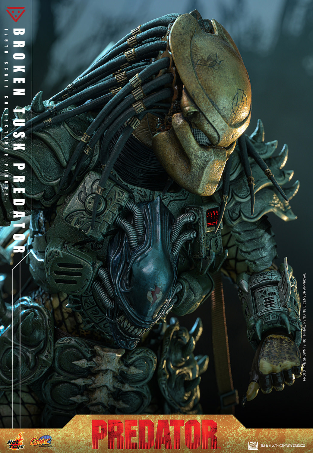 Broken Tusk Predator Hot Toys 1:6 - Imagen 16