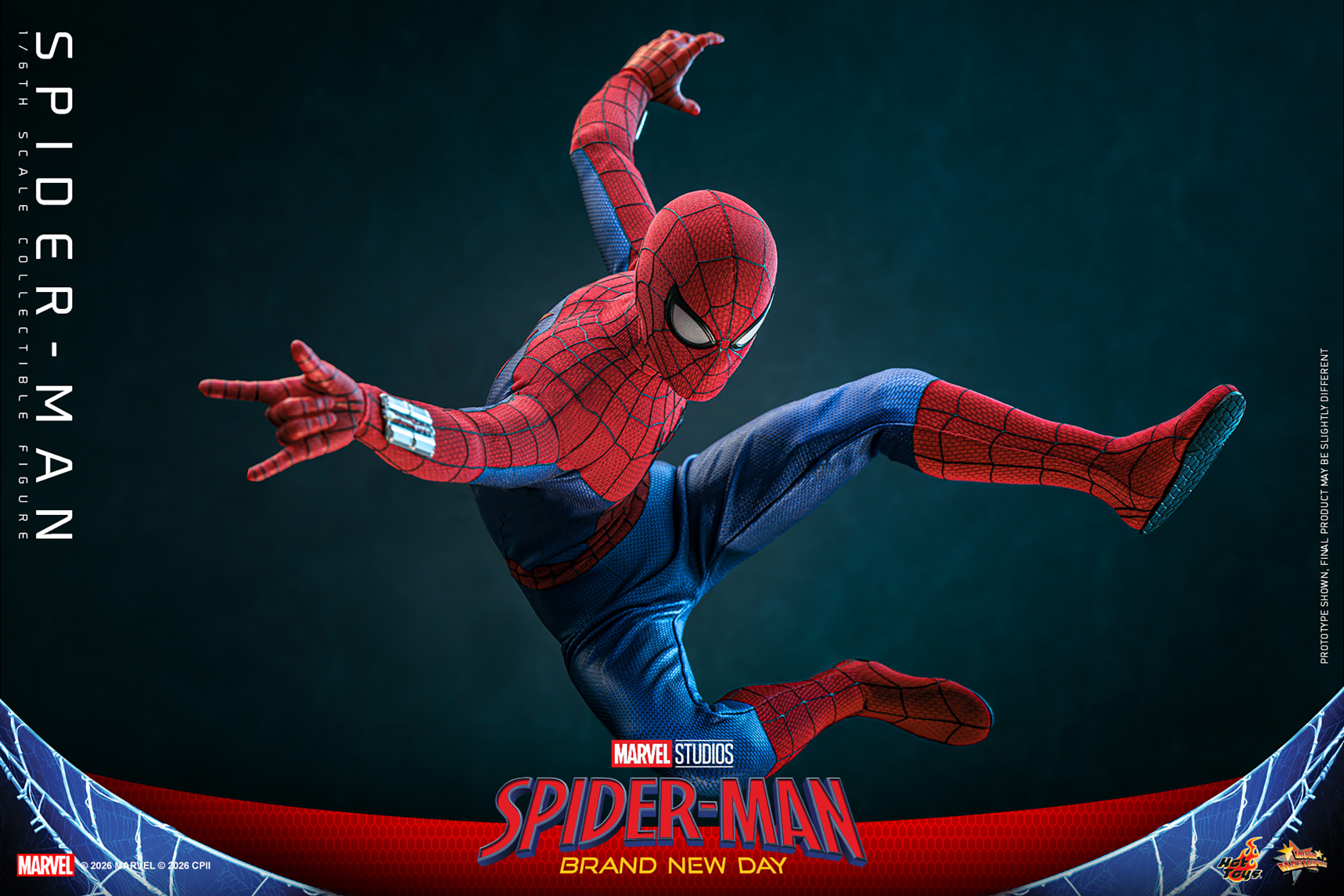 Spider-Man Sixth Scale Figure Hot Toys - Imagen 3