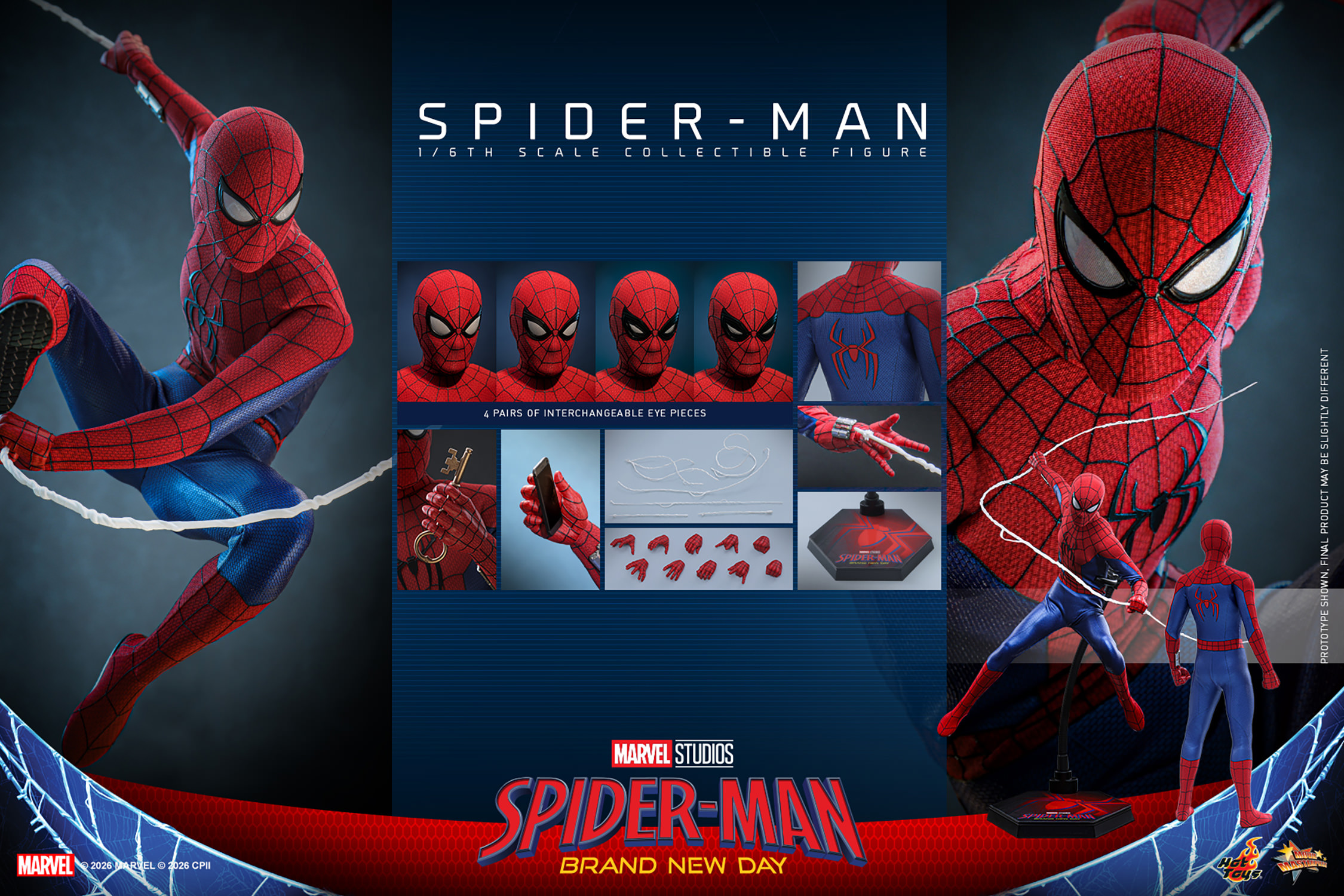 Spider-Man Sixth Scale Figure Hot Toys