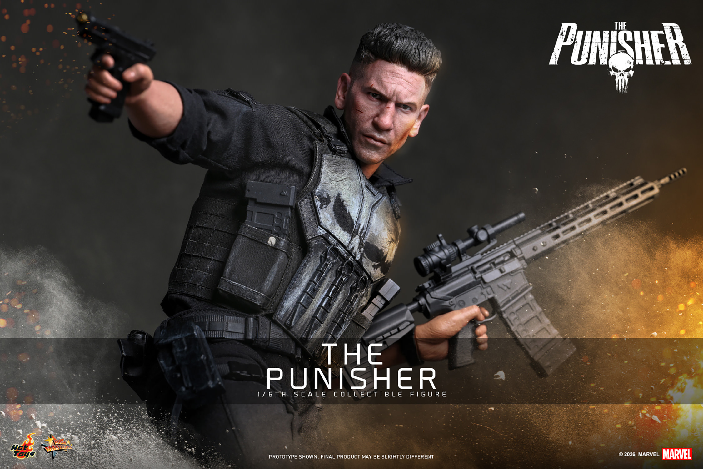 The Punisher Sixth Scale Figure Hot Toys - Imagen 2
