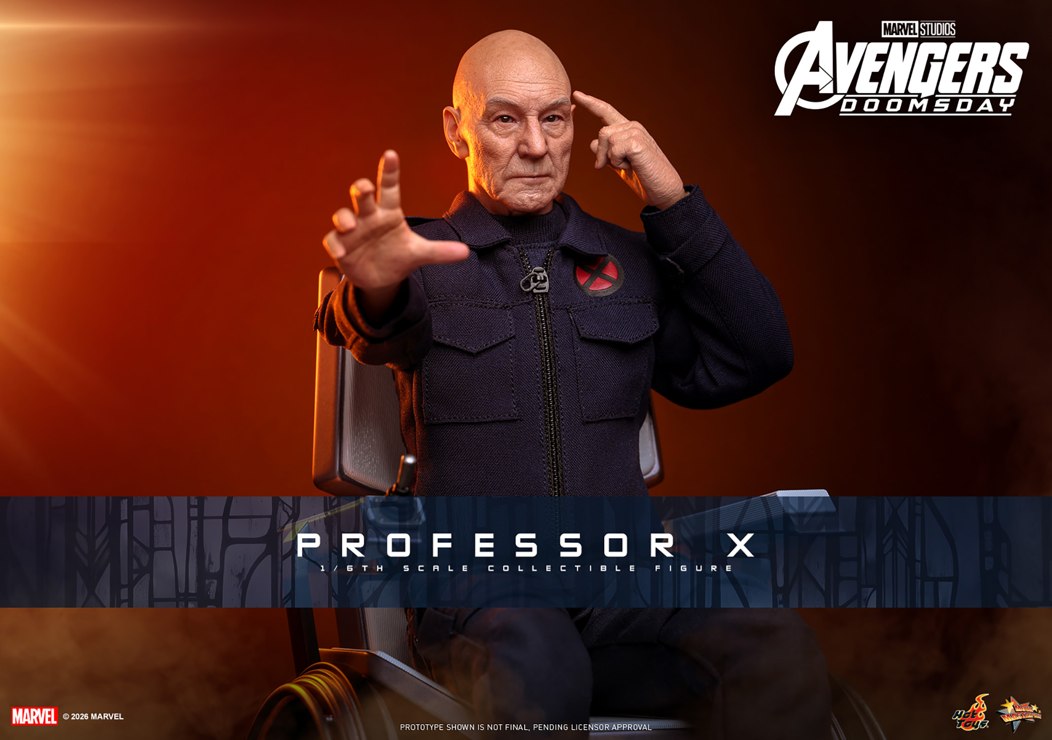 Professor X Sixth Scale Figure - Imagen 9
