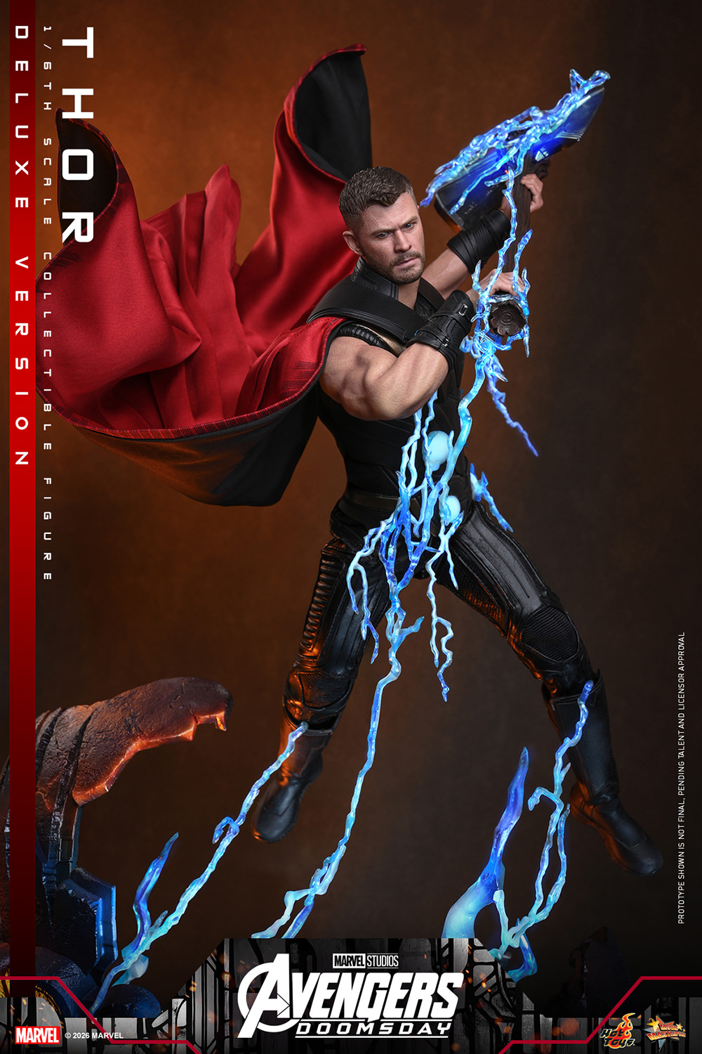Thor (Deluxe Version) Sixth Scale Figure Hot Toys - Imagen 4