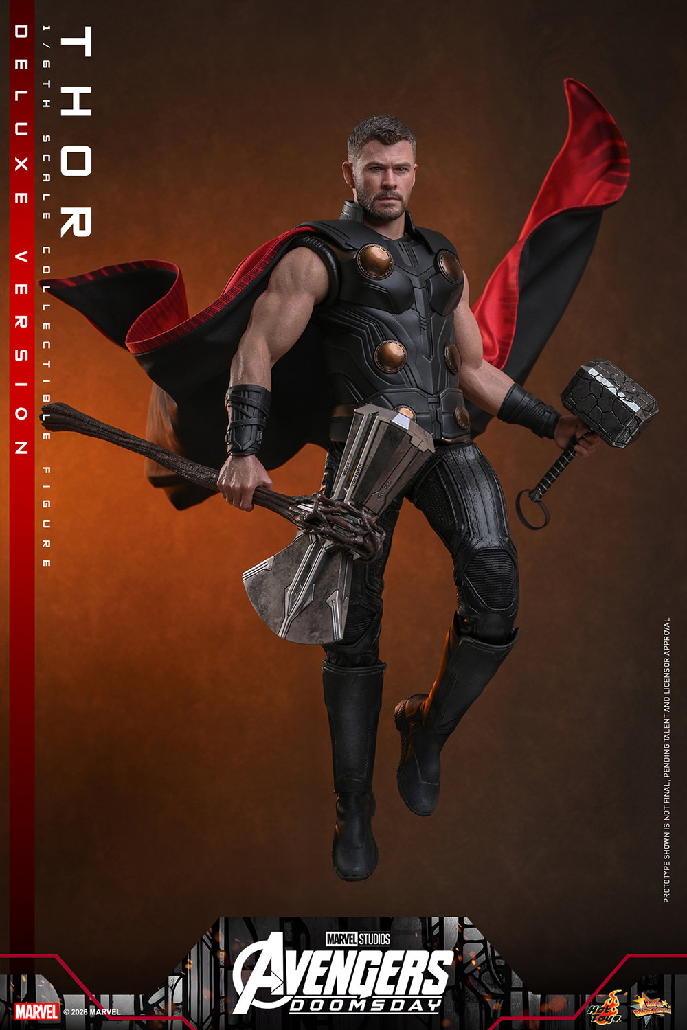 Thor (Deluxe Version) Sixth Scale Figure Hot Toys - Imagen 9