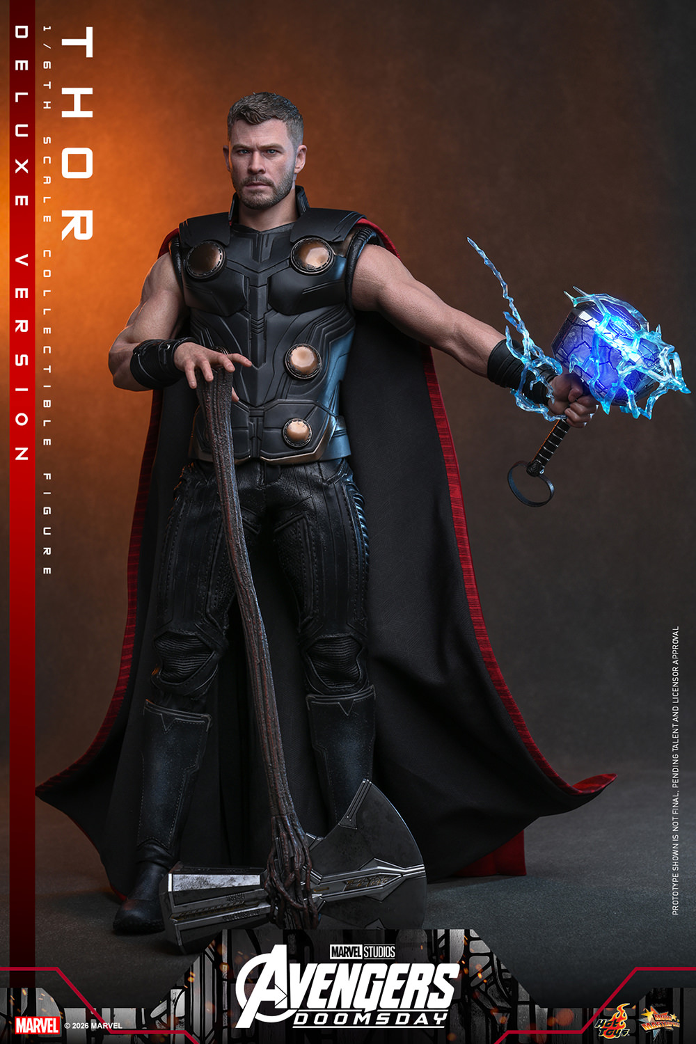 Thor (Deluxe Version) Sixth Scale Figure Hot Toys - Imagen 10