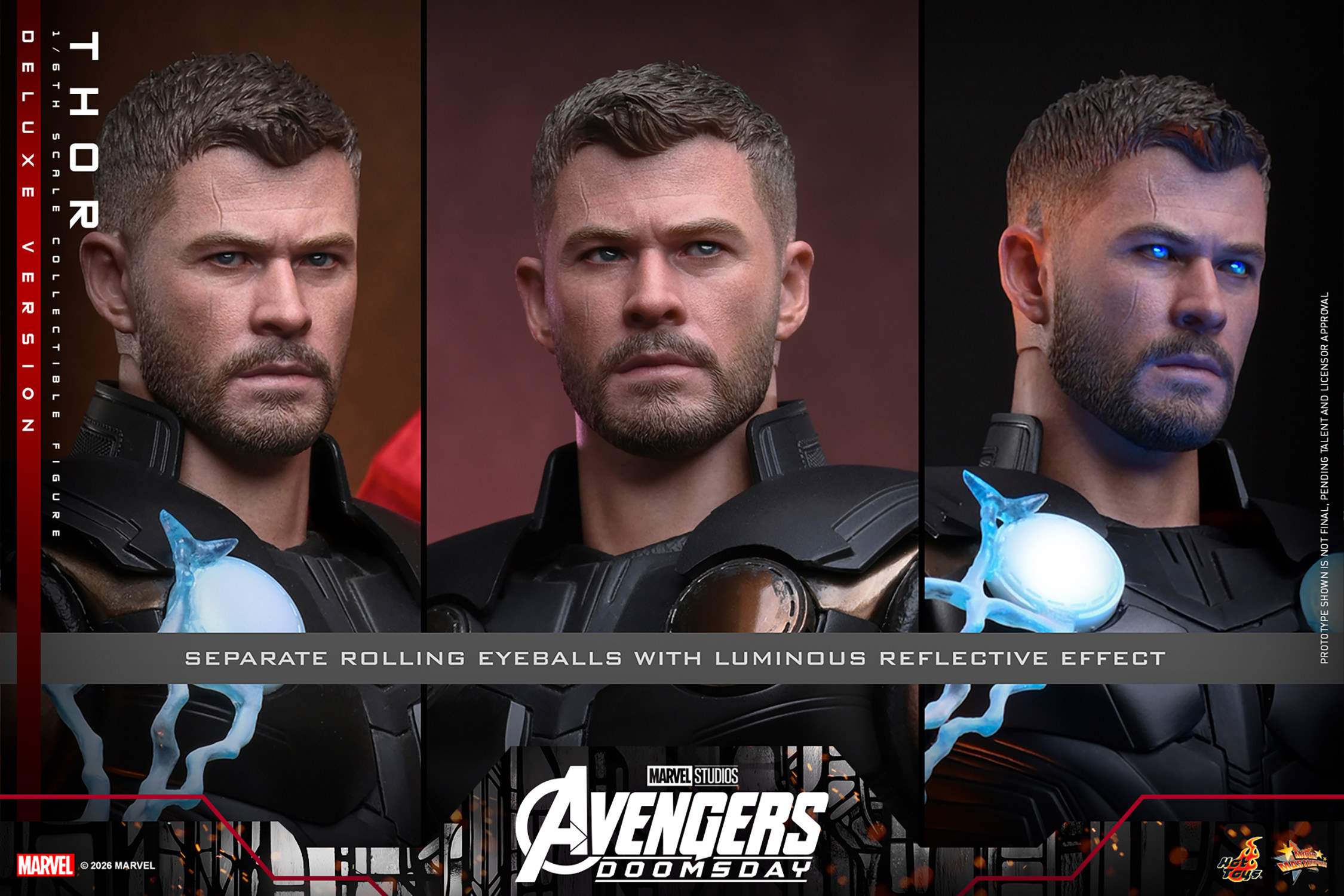 Thor (Deluxe Version) Sixth Scale Figure Hot Toys - Imagen 15